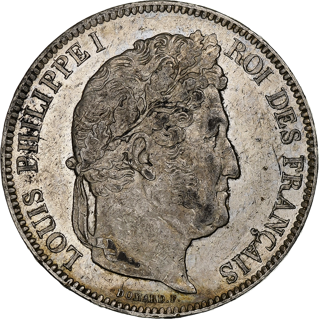 France, 5 Francs, Louis-Philippe, 1840, Lille, Silver, , Gadoury:678