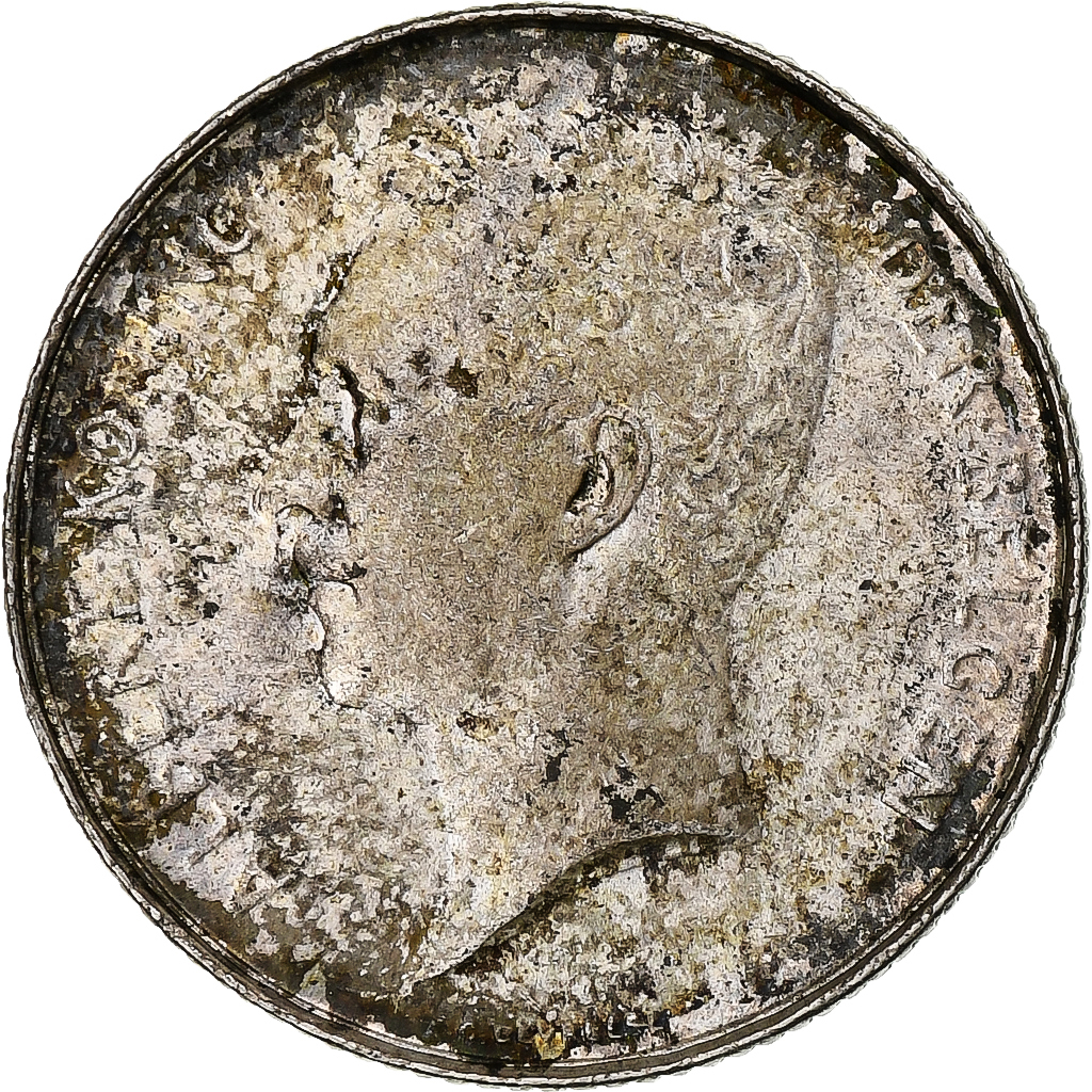 Belgium, Franc, 1912, Silver, , KM:73.1