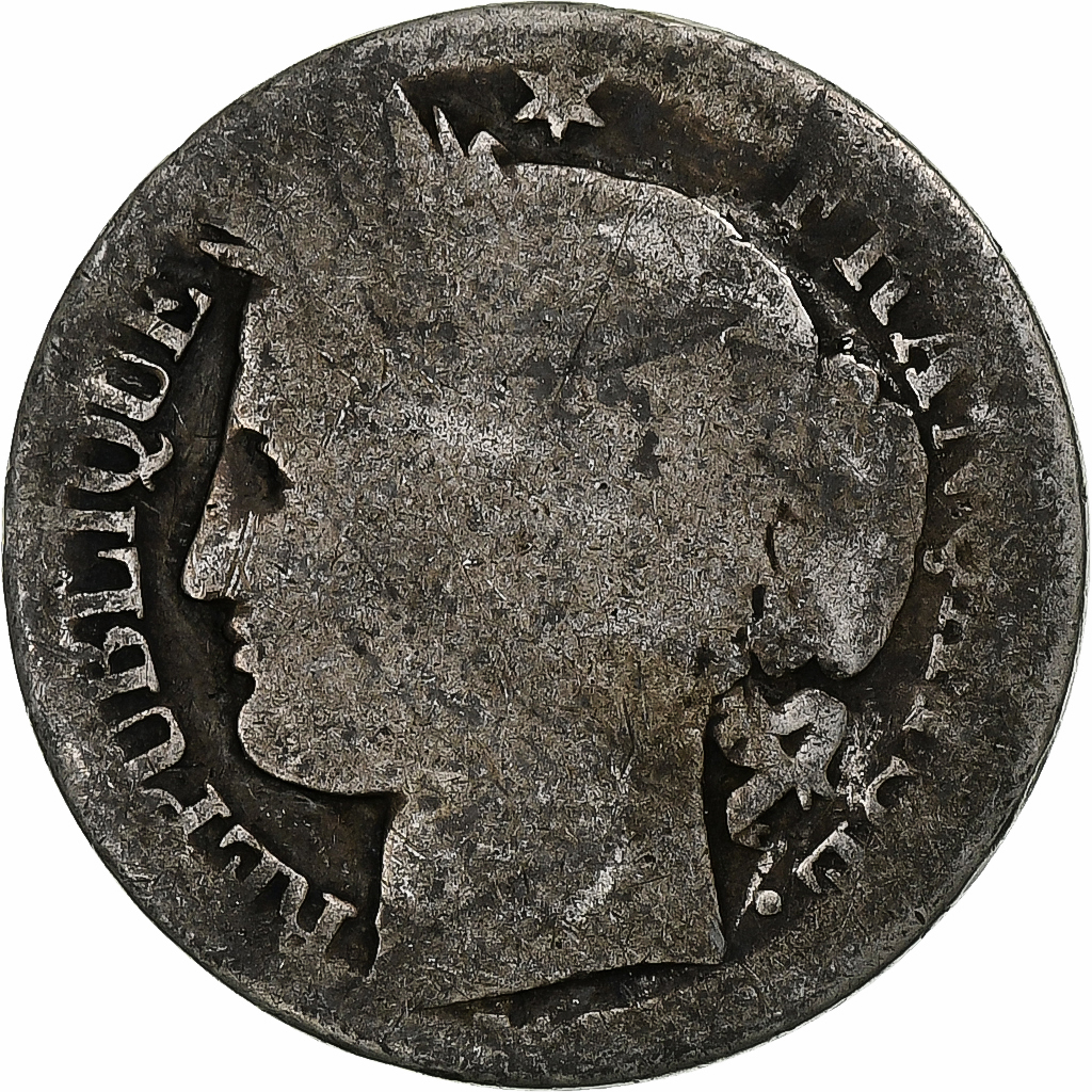 France, Franc, Cérès, 1849, Paris, Silver, , KM:759.1