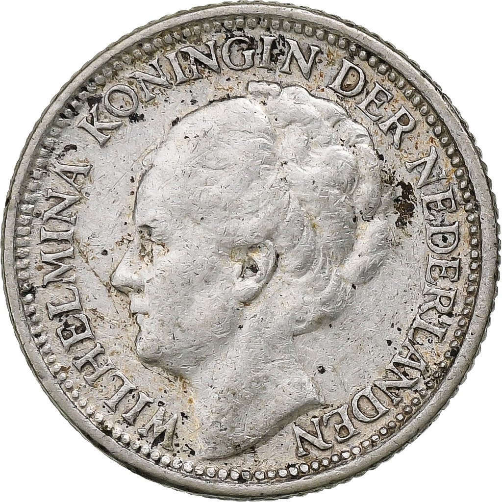 Netherlands, Wilhelmina I, 10 Cents, 1941, Silver, , KM:163