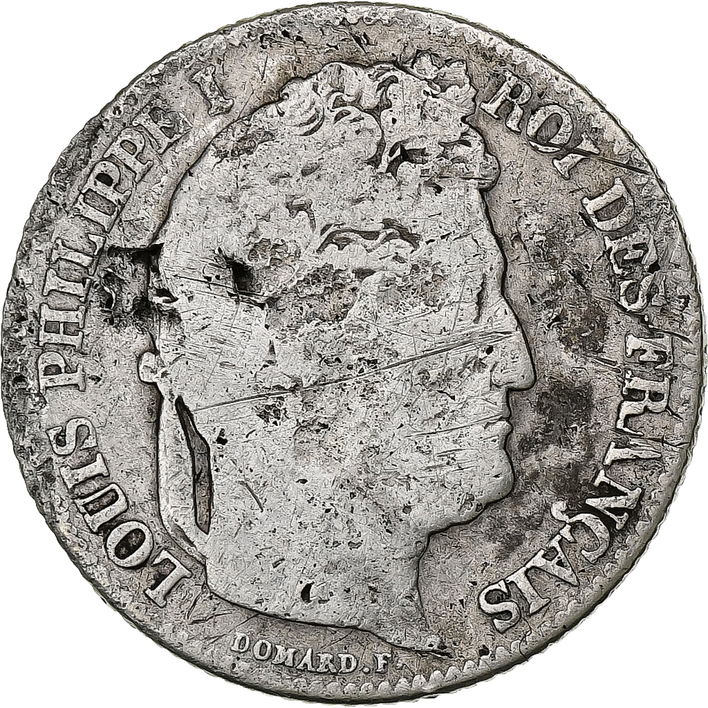 France, Franc, Louis-Philippe, 1834, Bordeaux, Silver, , KM:748.7