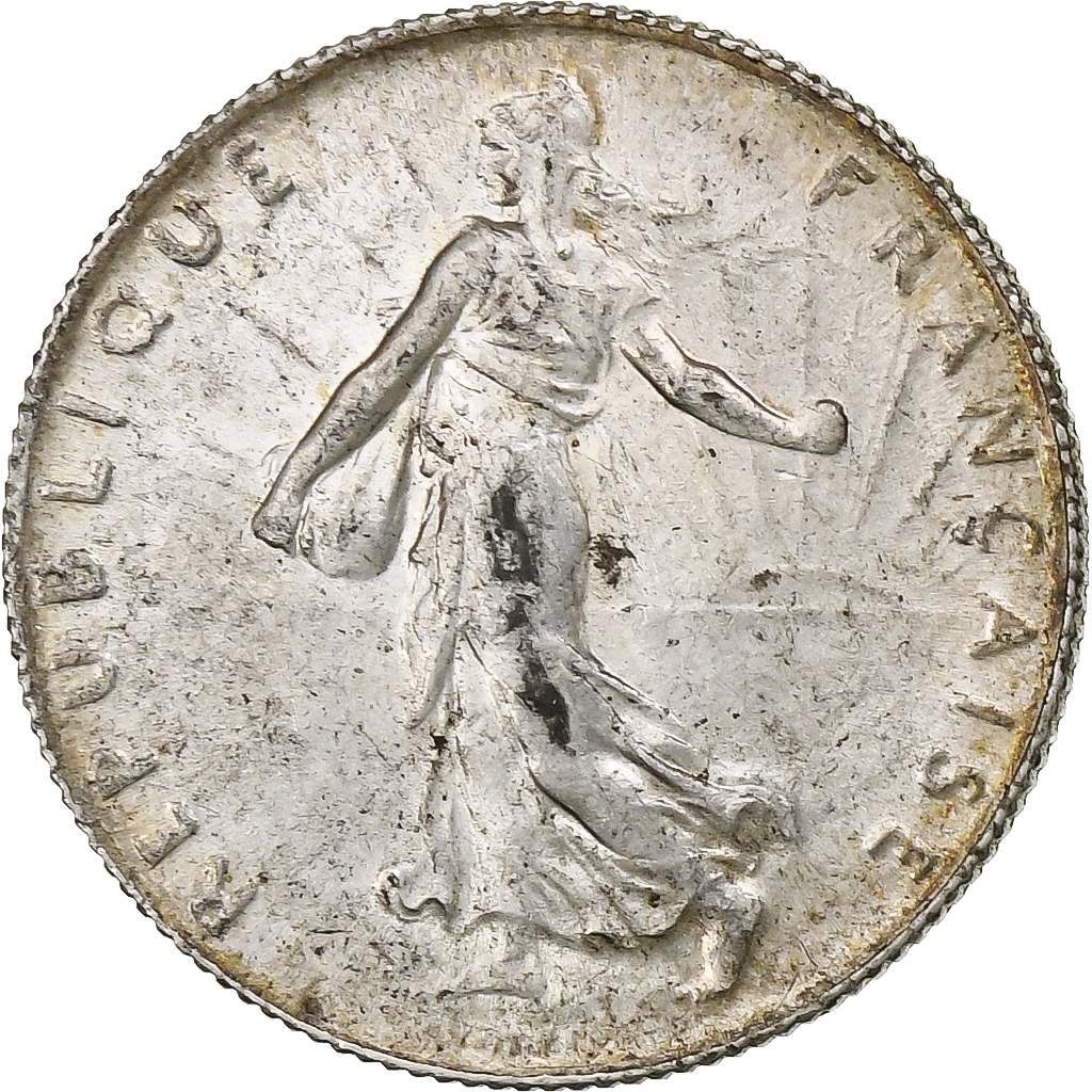 France, 50 Centimes, Semeuse, 1909, Paris, Silver, , Gadoury:420