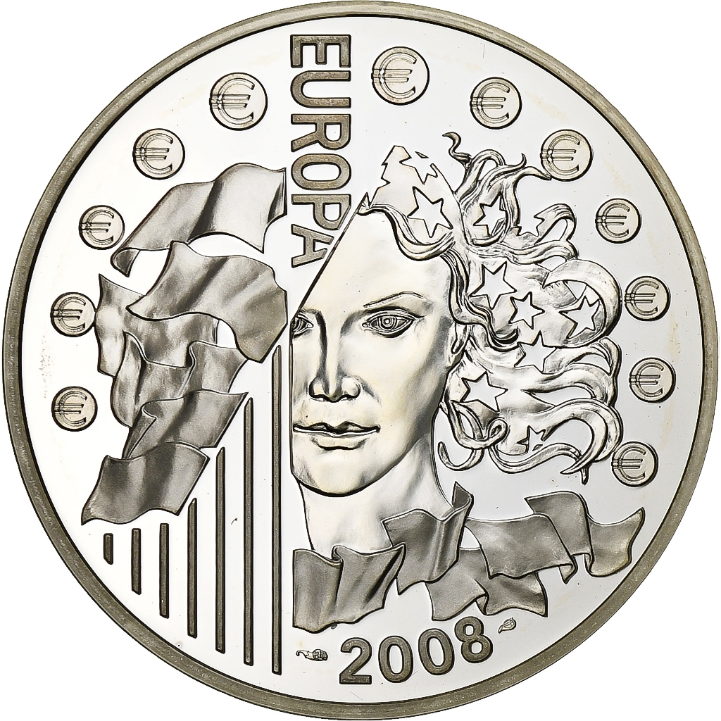 France, 1-1/2 Euro, Europa - Présidence française Union Européenne, BE, 2008