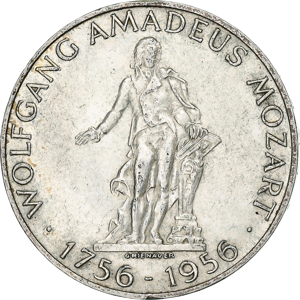 Austria, 25 Schilling, 1956, Silver, , KM:2881