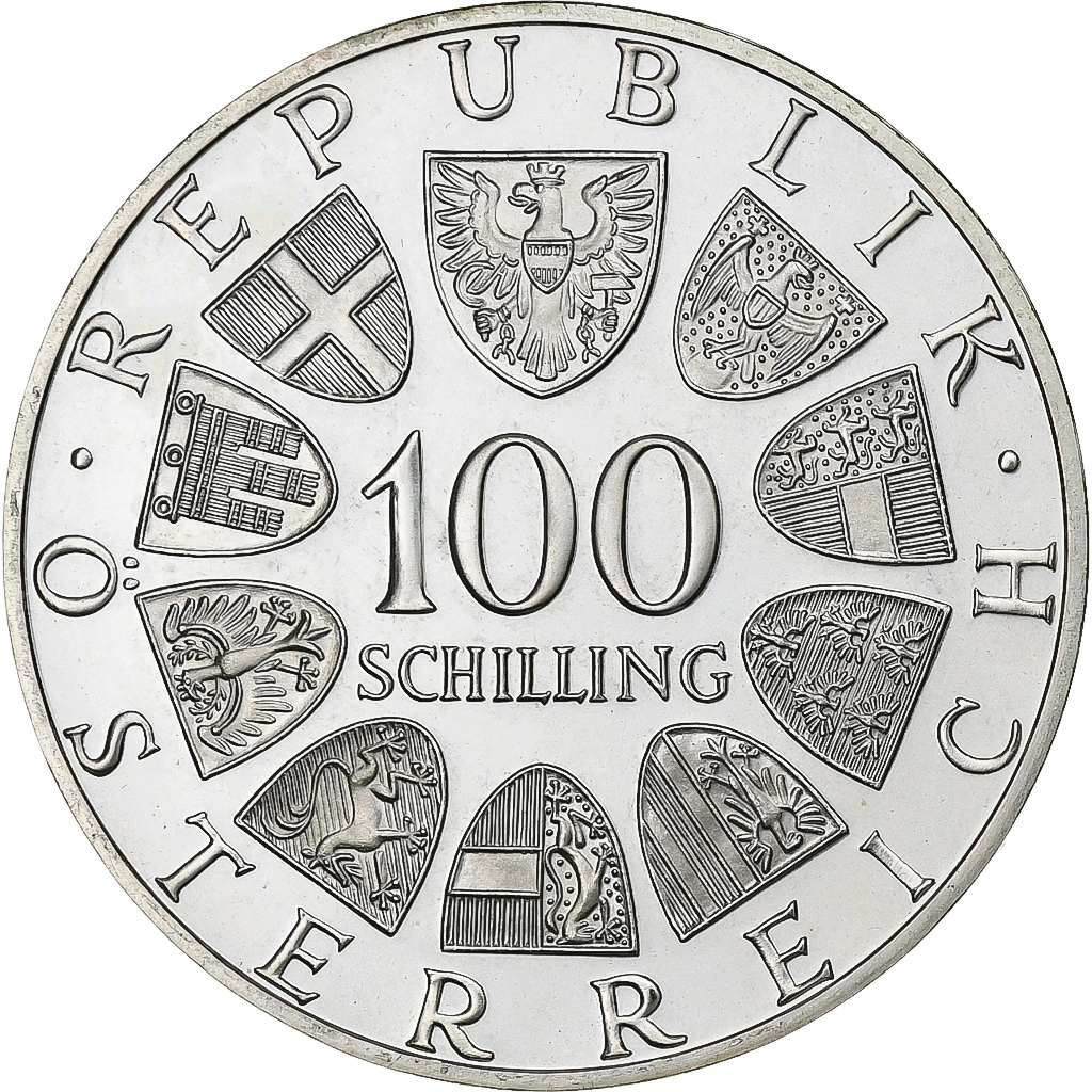 Austria, 100 Schilling, 1979, Vienna, Proof, Silver, , KM:2945