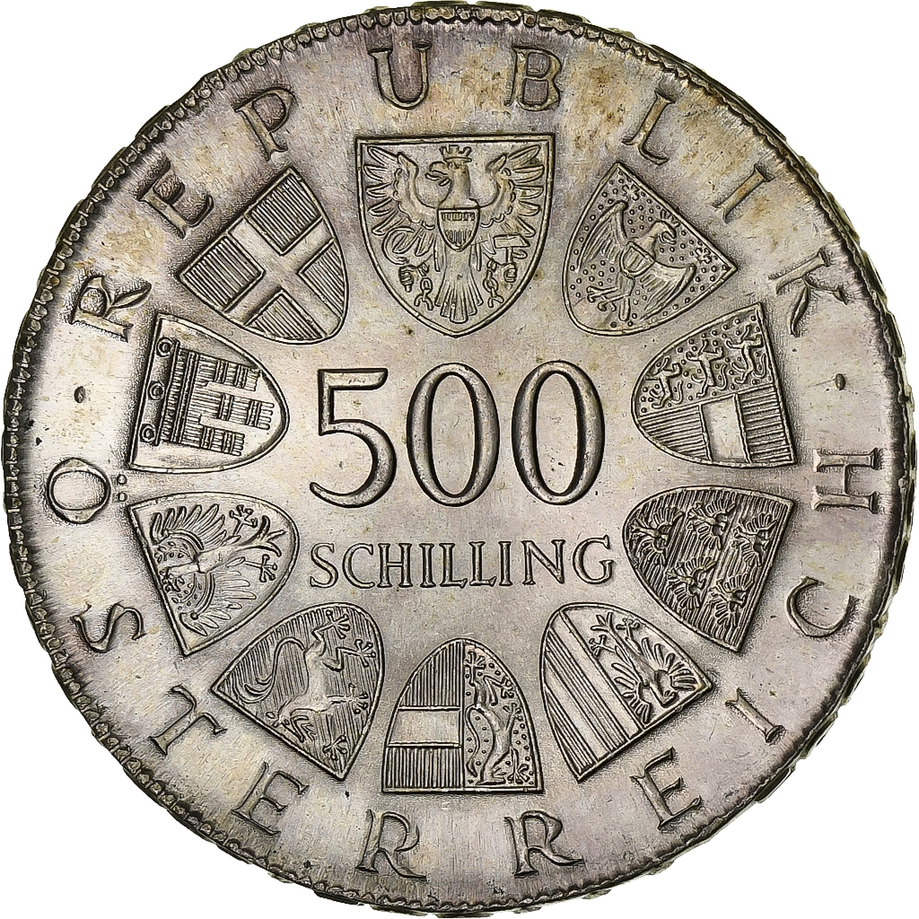 Austria, 500 Schilling, 1982, Vienna, Silver, , KM:2956
