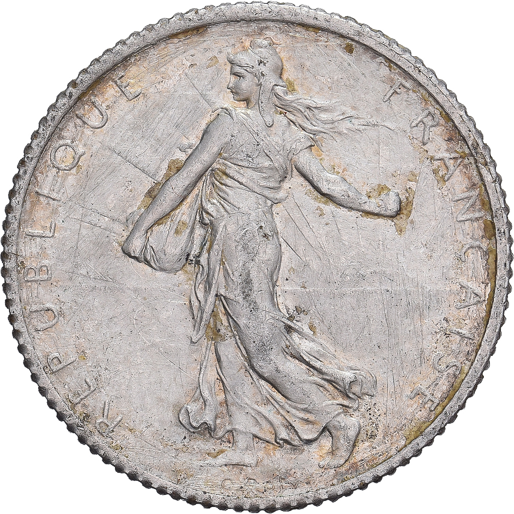 France, Franc, Semeuse, 1905, Paris, Silver, AU(50-53), Gadoury:467, KM:844.1