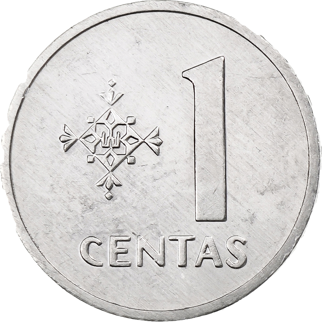 Lithuania, Centas, 1991, Aluminum, , KM:85