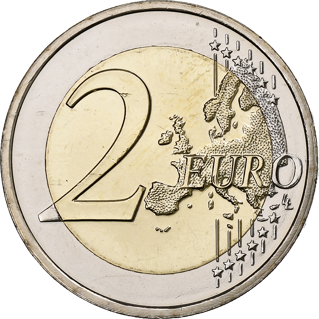 Luxemburg, 2 Euro, Henri I House of Nassau-Weilburg, 2015, Utrecht, Bi-Metallic