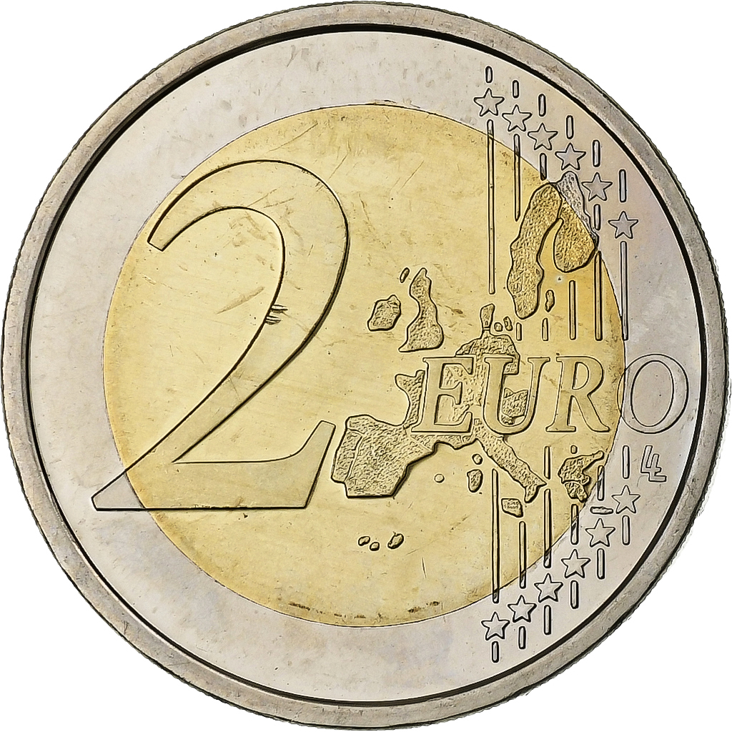 Luxemburg, 2 Euro, 25th Birthday of Guillaume, 2006, Bi-Metallic, UNZ