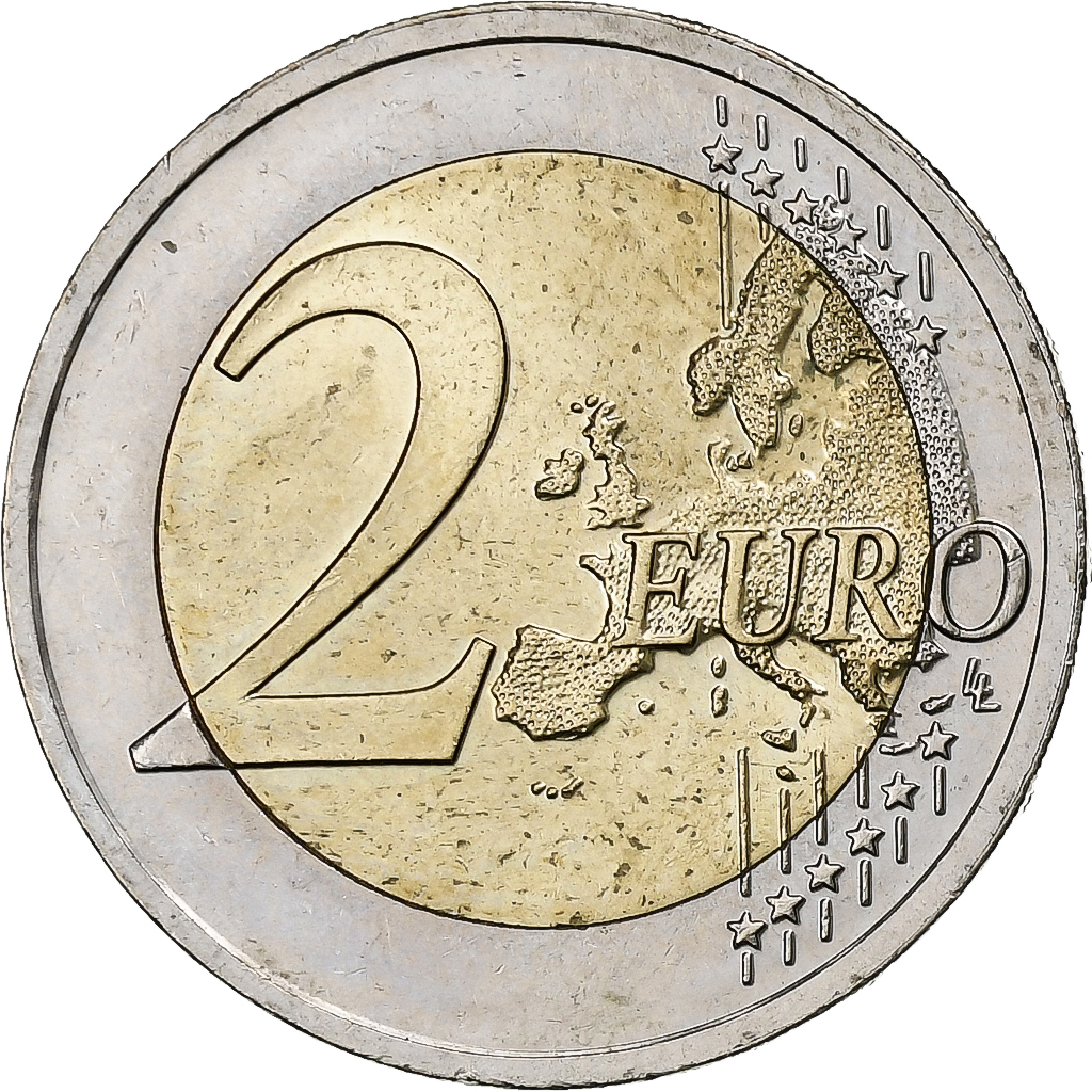 Lithuania, 2 Euro, The arms of Lithuania, 2015, Vilnius, Bi-Metallic, MS