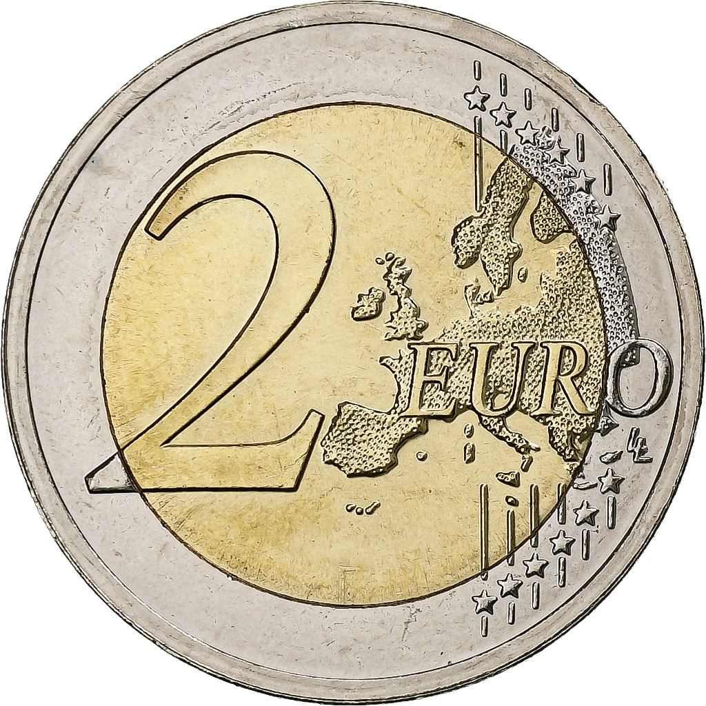 Estonia, 2 Euro, 100th Anniversary of the Baltic States, 2018, Vilnius