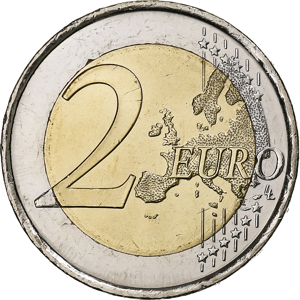 Spanien, 2 Euro, Aqueduct of Segovia, 2016, Madrid, Bi-Metallic, UNZ