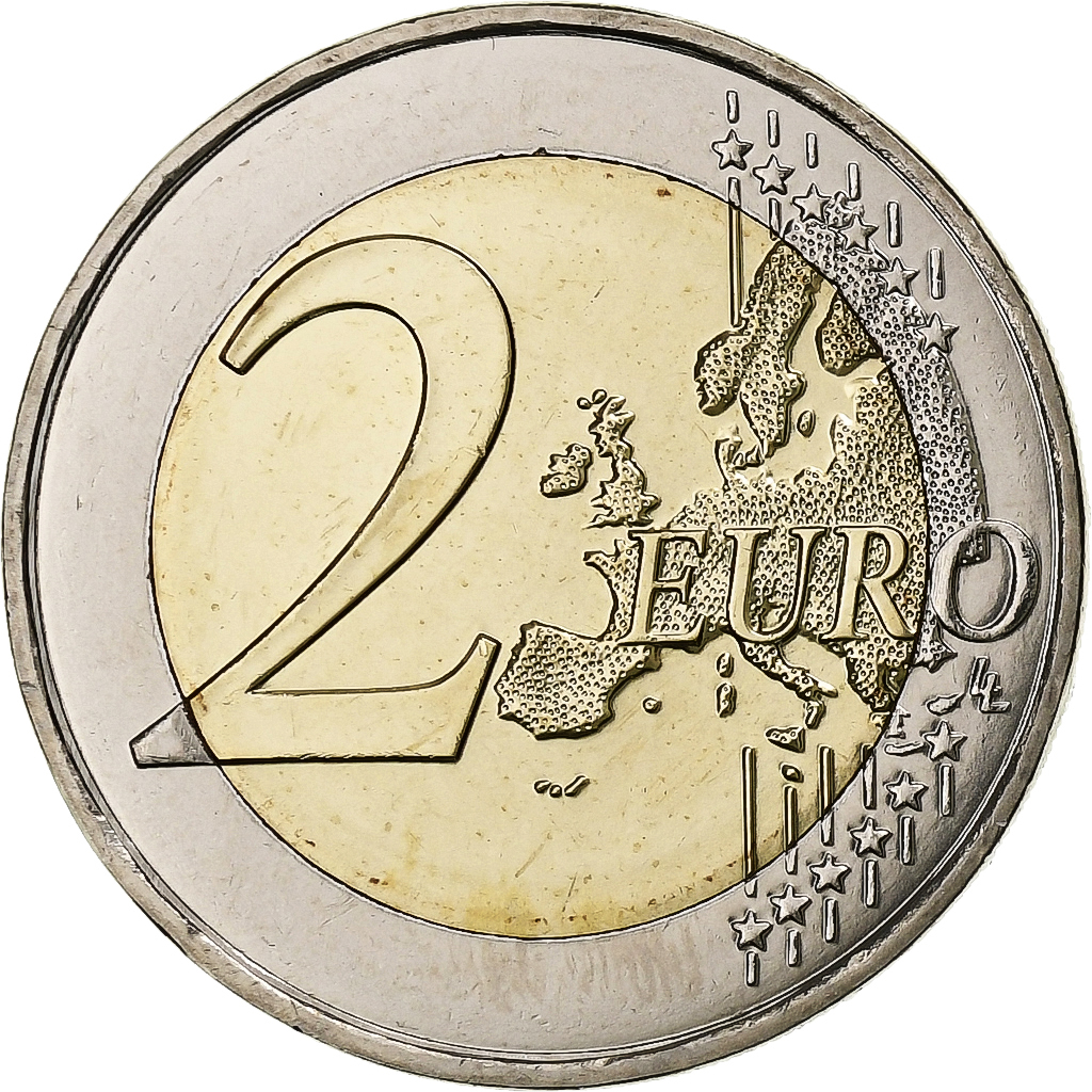Malta, 2 Euro, Mnajdra temples, 2017, Bi-Metallic, UNZ