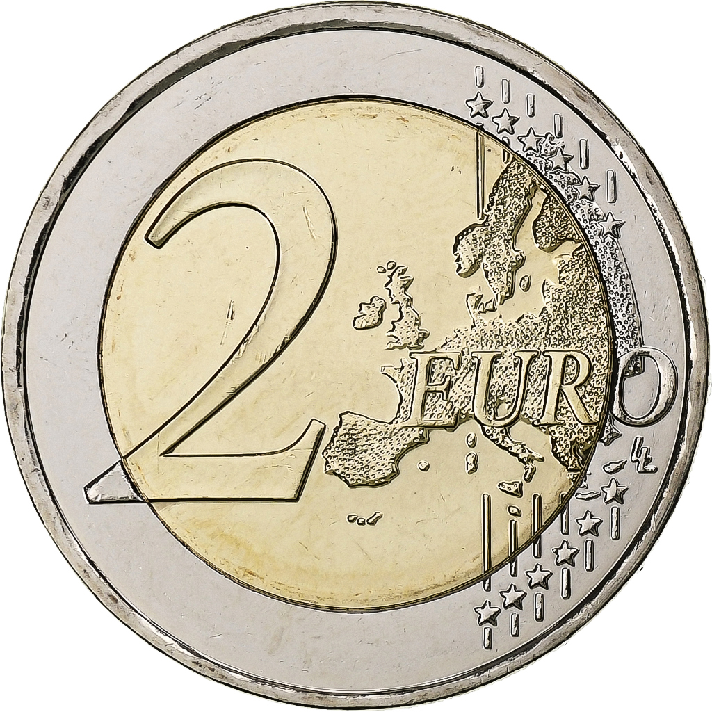 Griechenland, 2 Euro, Andreas Kalvos, 2019, Bi-Metallic, UNZ