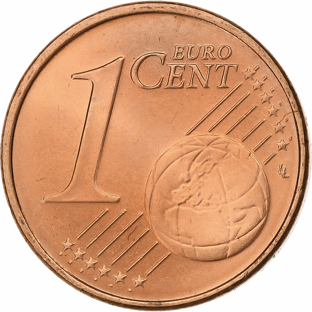 Ireland - Eire, Euro Cent, 2005, Dublin, Copper Plated Steel, UNZ