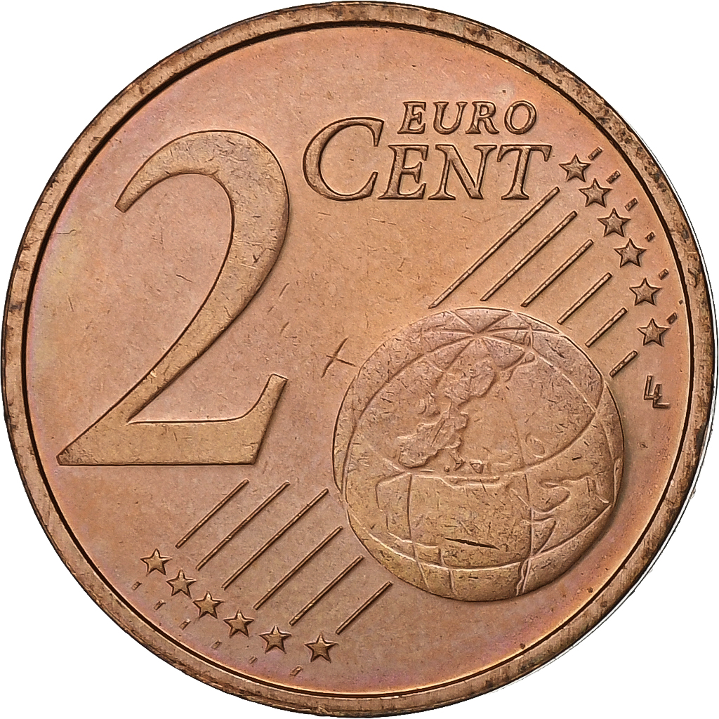 Niederlande, 2 Euro Cent, 2006, Utrecht, Copper Plated Steel, UNZ