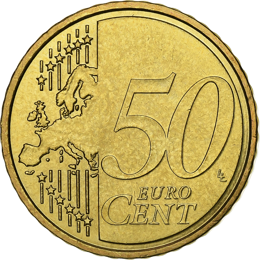 Malta, 50 Euro Cent, 2008, Paris, Nordic gold, 