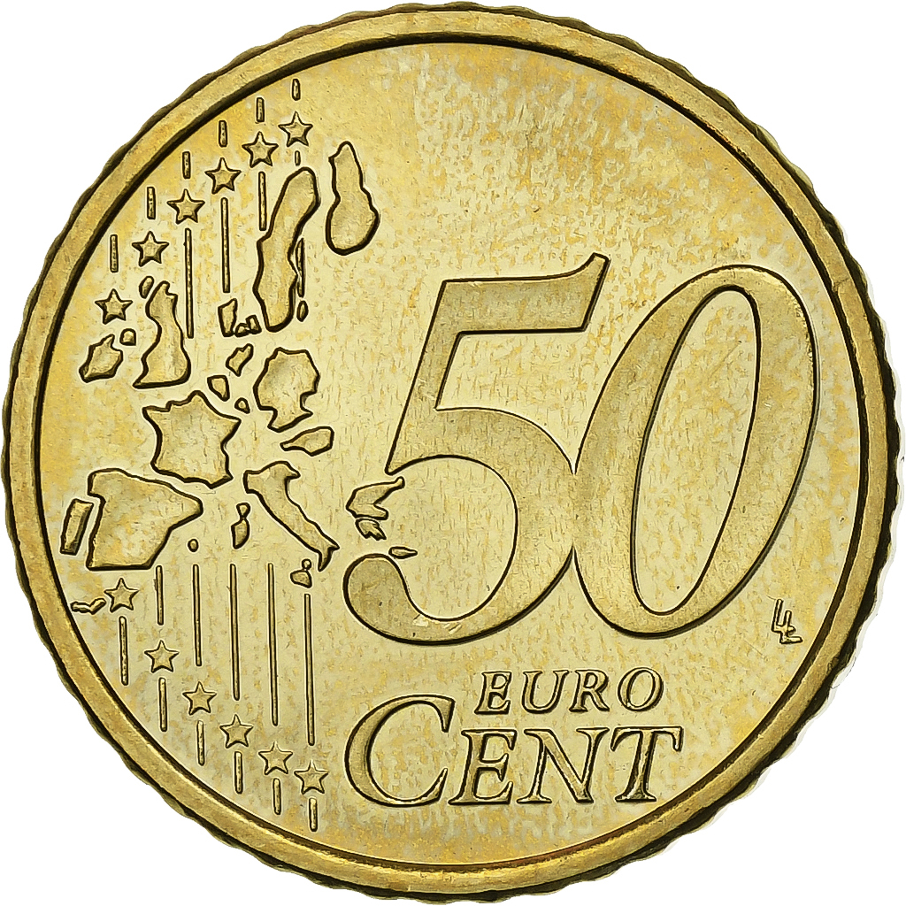 コレクション Fifty cent ( Euro/ Luxembourg) 1221505] Luxembourg, 50 Euro Cent, 2006, Vantaa, Nordic gold