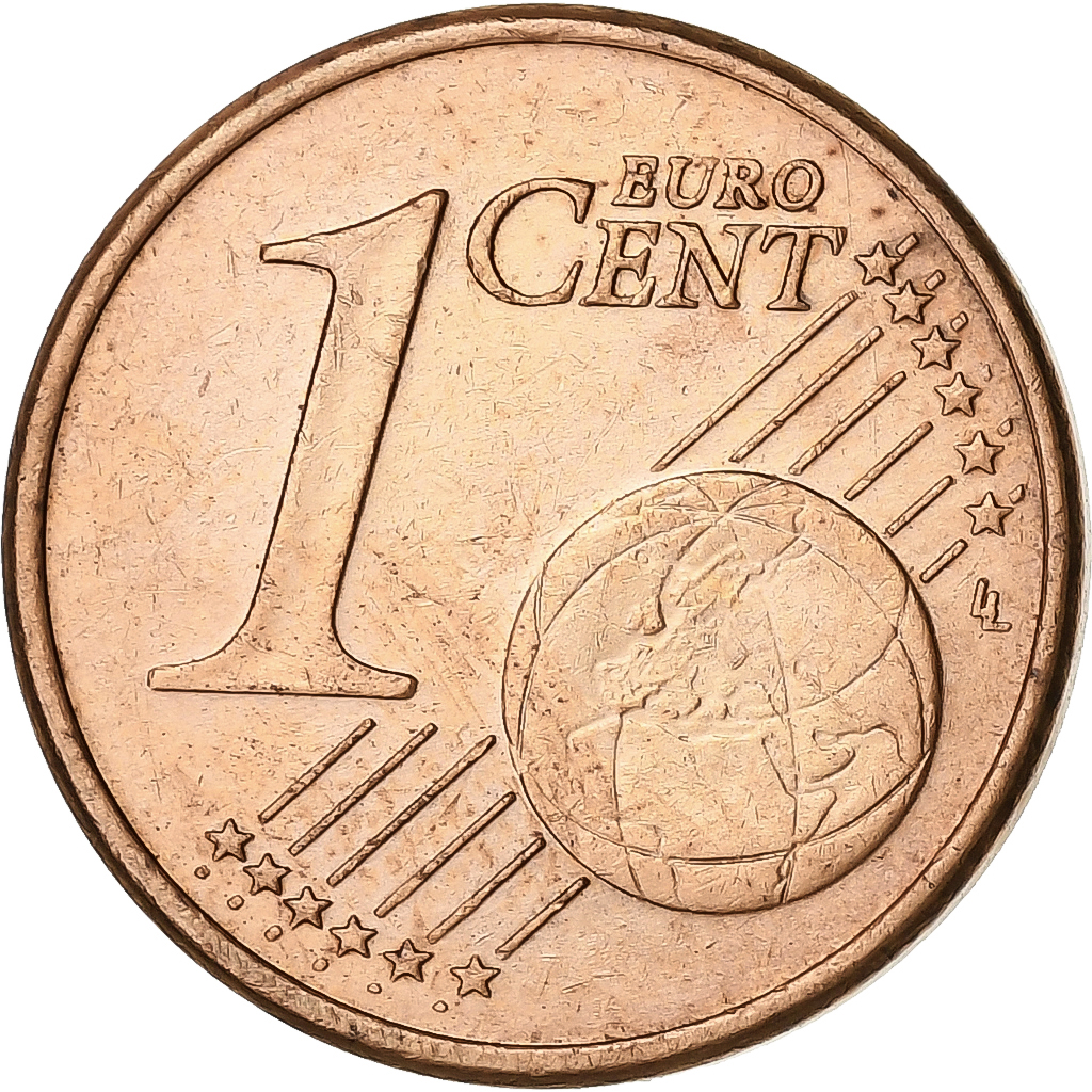 Ireland, Euro Cent, 2002, Dublin, Copper Plated Steel, 