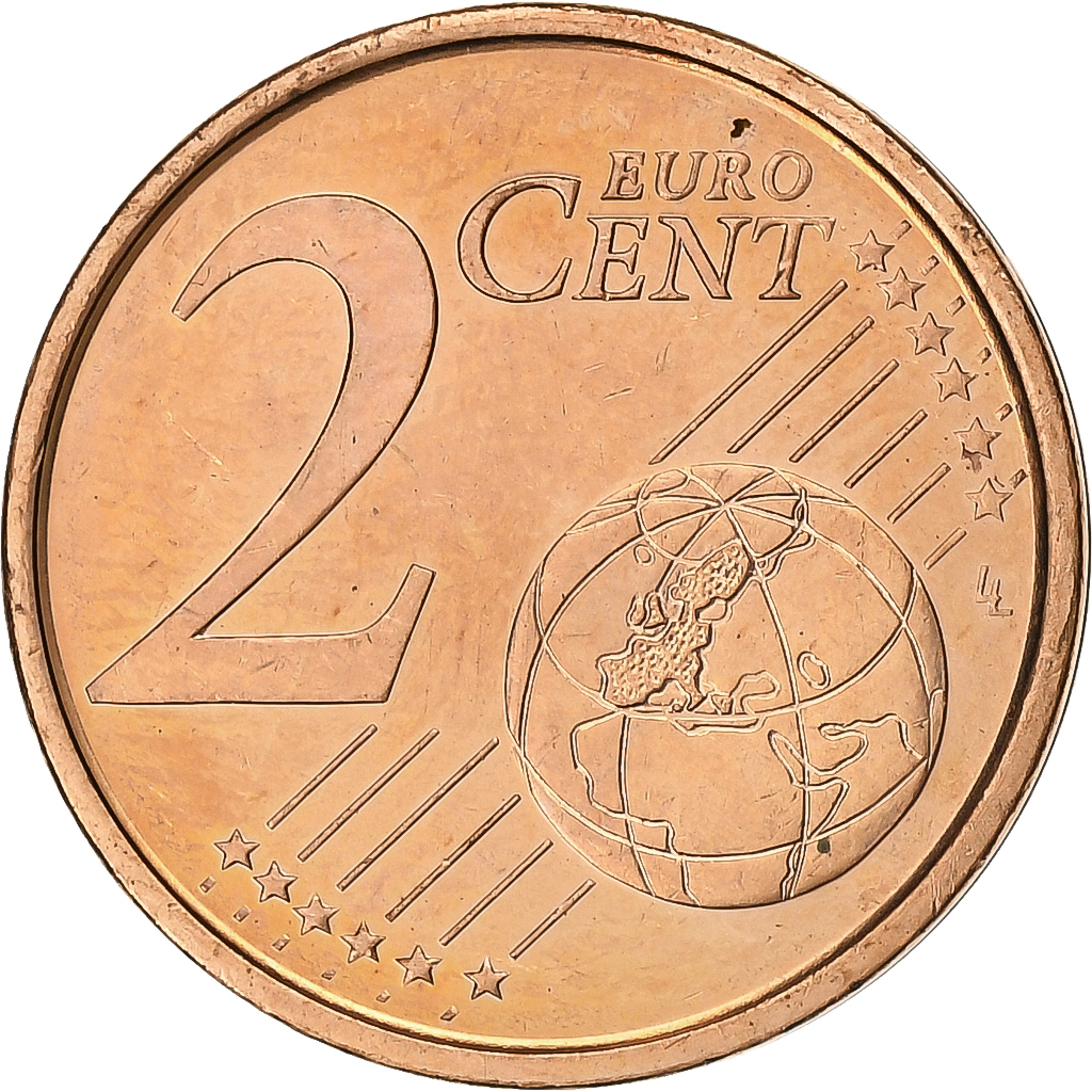 Spanien, 2 Euro Cent, 2005, Madrid, Copper Plated Steel, VZ+