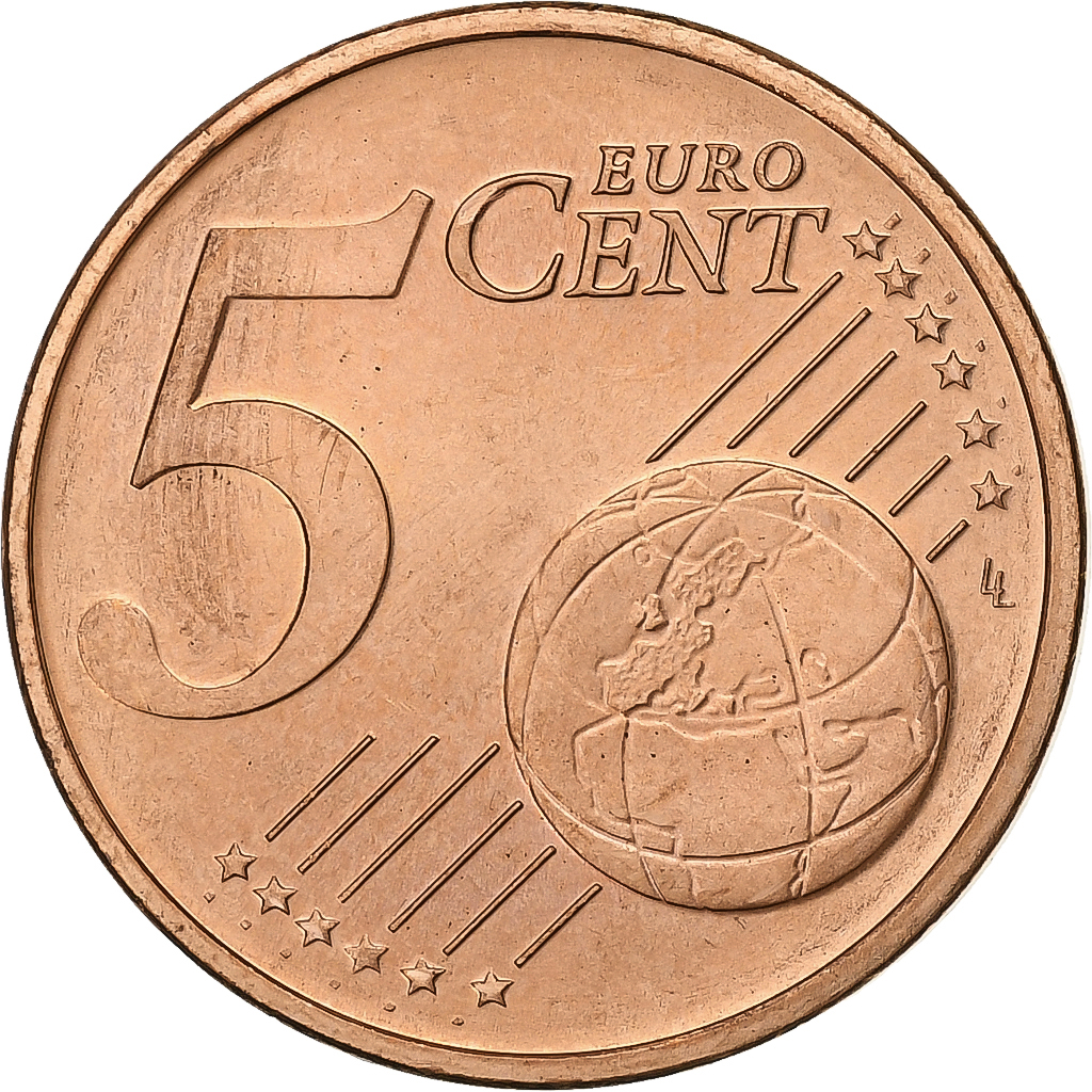 Österreich, 5 Euro Cent, 2006, Vienna, Copper Plated Steel, VZ+