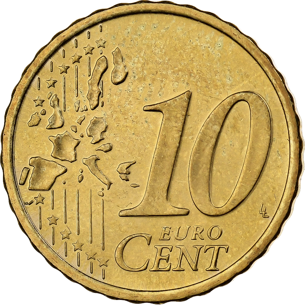 Finnland, 10 Euro Cent, 2006, Vantaa, Nordic gold, VZ+
