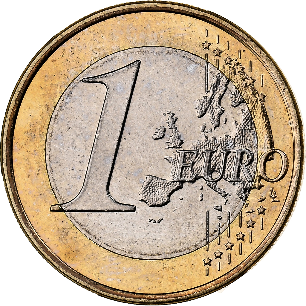 Slowenien, 1 Euro, 2007, Vantaa, Bi-Metallic, VZ+