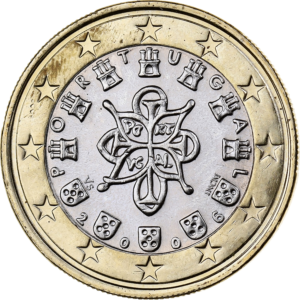 Portugal, 1 Euro, 2006, Lisbon, Bi-Metallic, VZ+