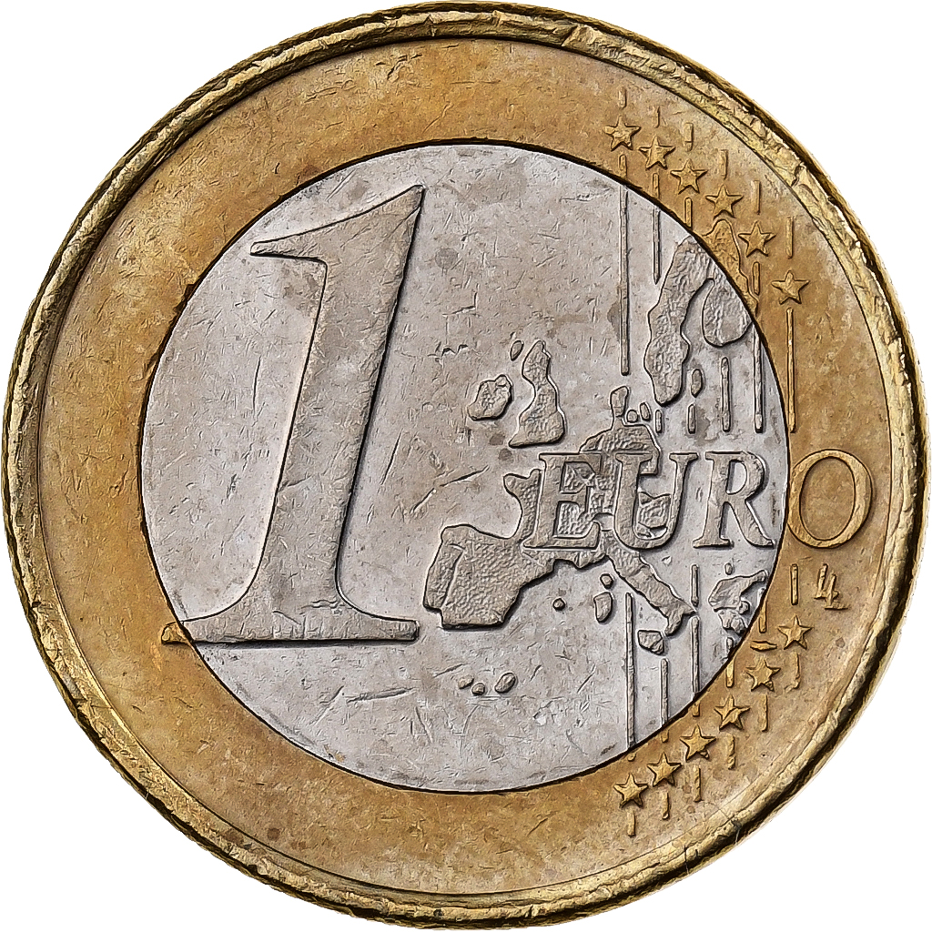 Niederlande, 1 Euro, 2000, Utrecht, Bi-Metallic, VZ+