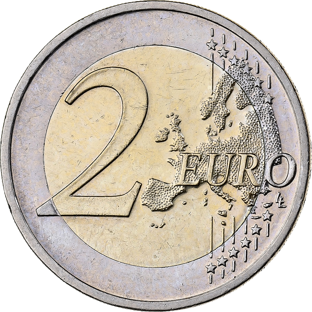 Deutschland, 2 Euro, 2015, Stuttgart, Bi-Metallic, VZ+