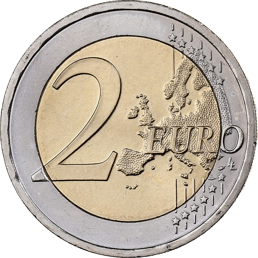 Österreich, 2 Euro, 2008, Vienna, Bi-Metallic, VZ+