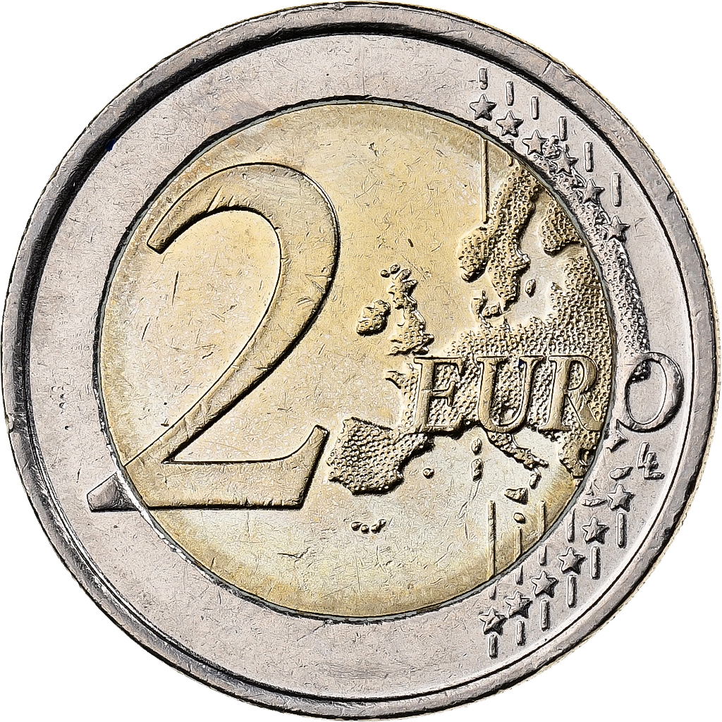 Belgium, 2 Euro, 2011, Brussels, Bi-Metallic, AU