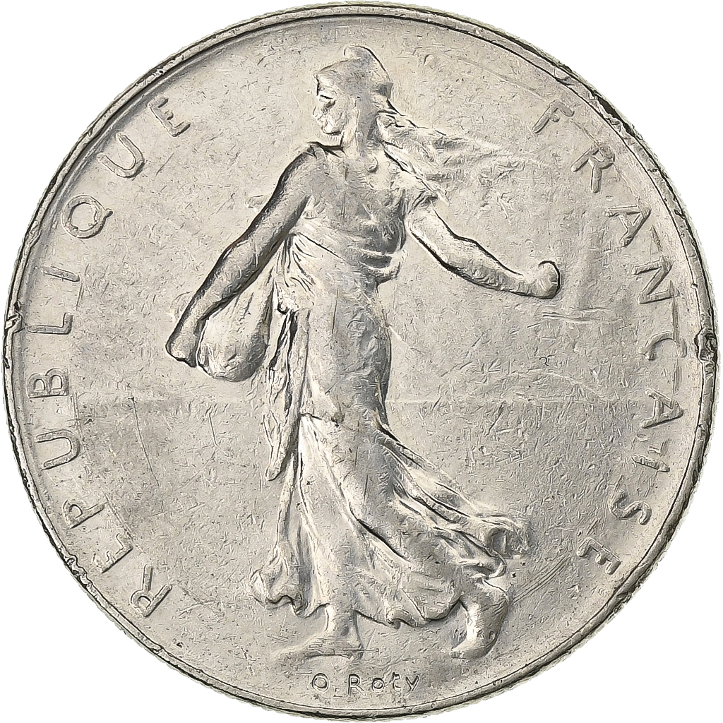France, Franc, Semeuse, 1977, Paris, Nickel, , KM:925.1