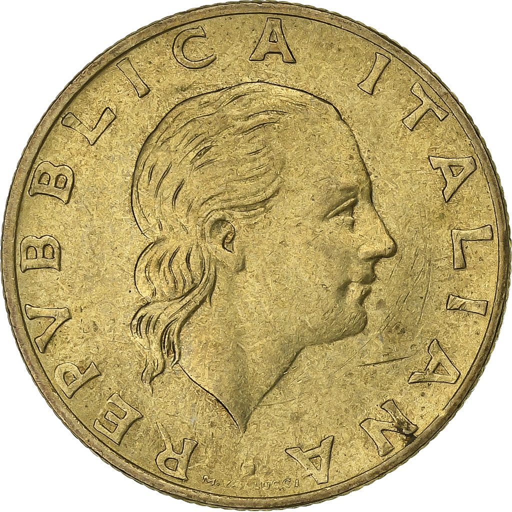 Italien, 200 Lire, 1978, Rome, Aluminum-Bronze, SS+, KM:105