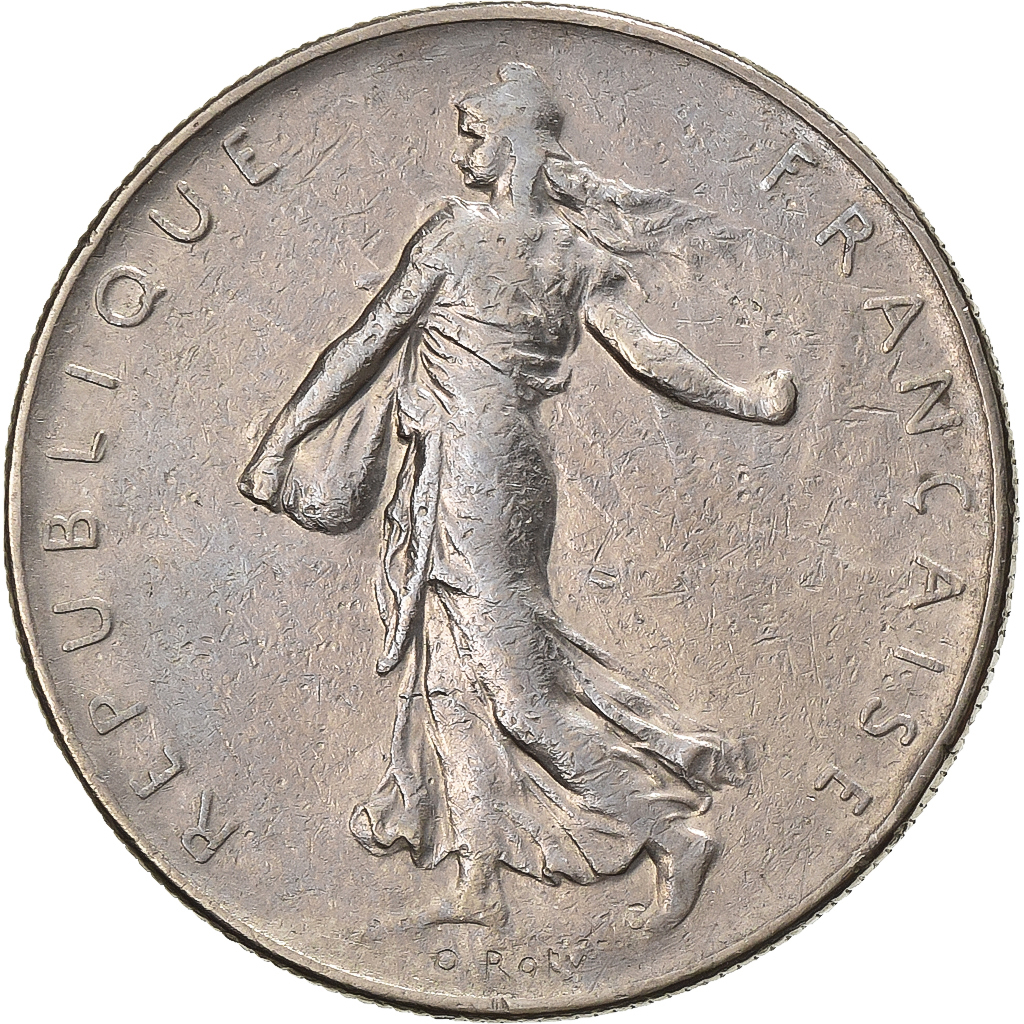 France, Franc, Semeuse, 1965, Paris, Nickel, , Gadoury:474, KM:925.1