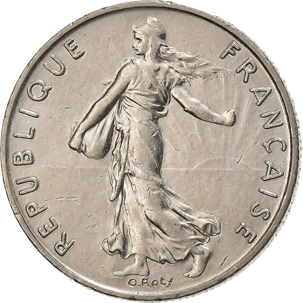 France, 1/2 Franc, Semeuse, 2000, Paris, Nickel, , Gadoury:429