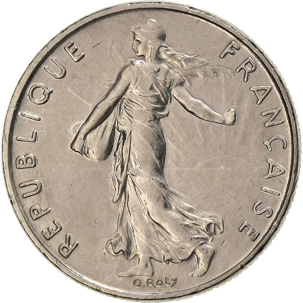 France, 1/2 Franc, Semeuse, 1989, Paris, Nickel, , Gadoury:429