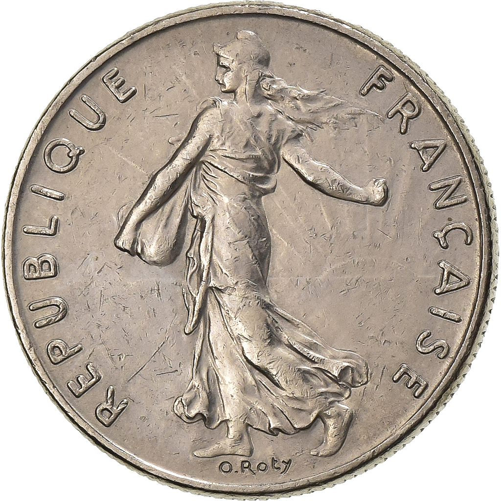 France, 1/2 Franc, Semeuse, 1978, Paris, Nickel, , Gadoury:429