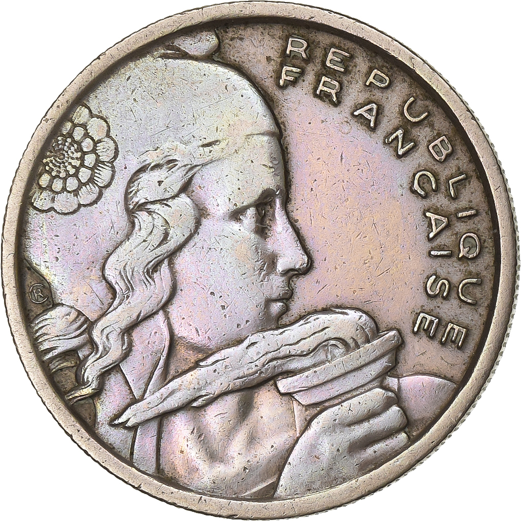 France, 100 Francs, Cochet, 1957, Beaumont - Le Roger, Copper-nickel, 