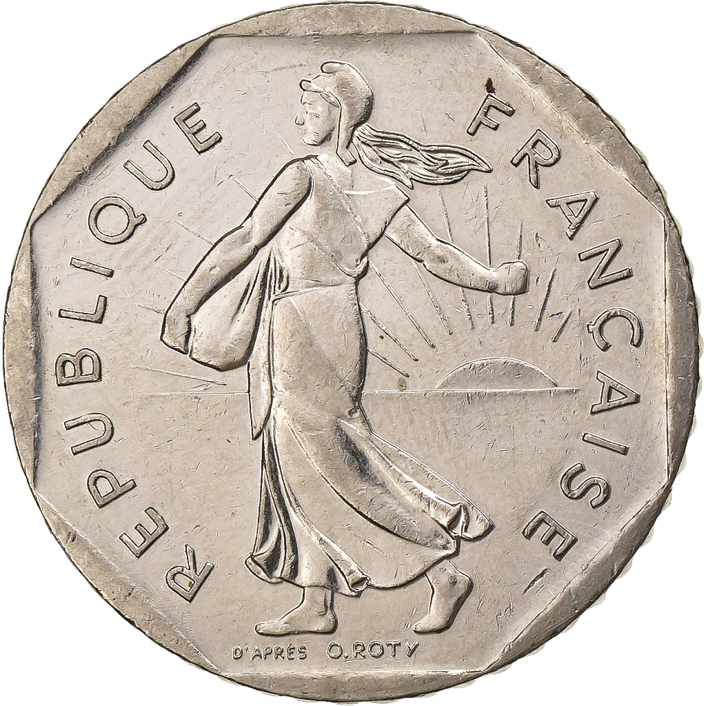 France, 2 Francs, Semeuse, 1998, Nickel, , Gadoury:547, KM:942.2