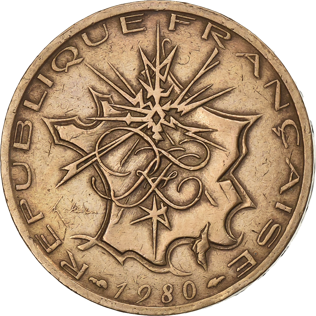 France, 10 Francs, Mathieu, 1980, Paris, Nickel-brass, , KM:940
