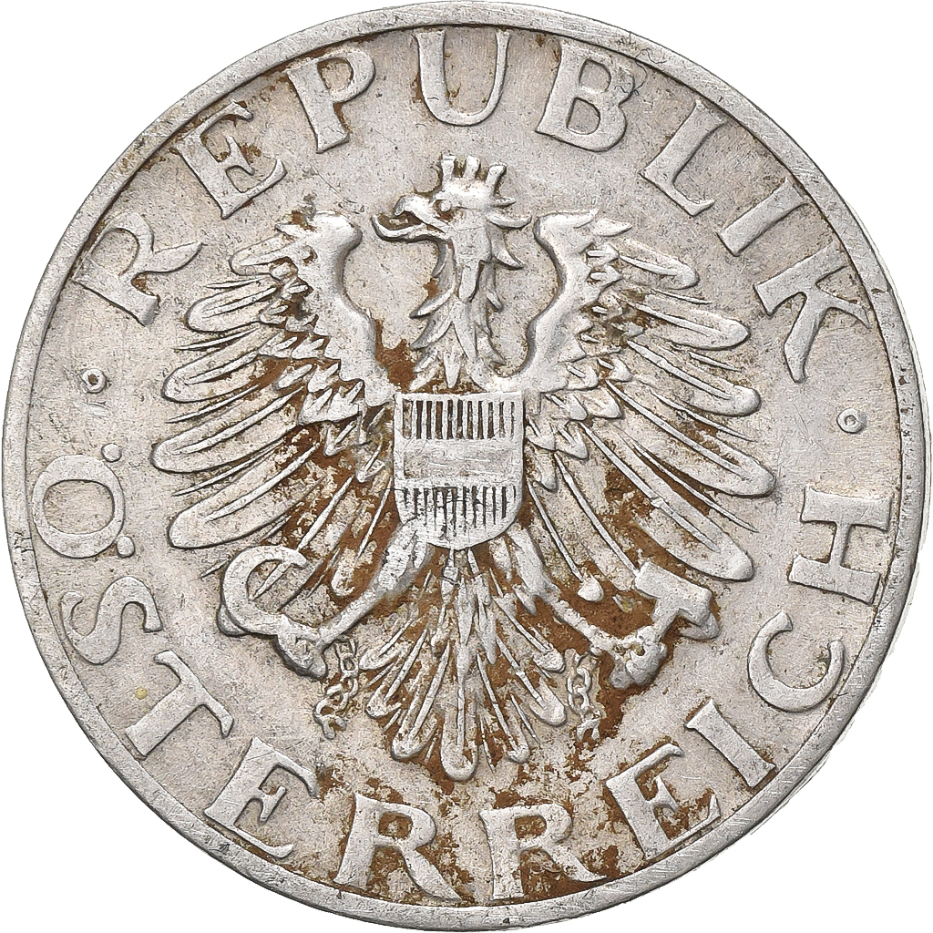 Austria, 2 Schilling, 1946, Aluminum, EF, KM:2872