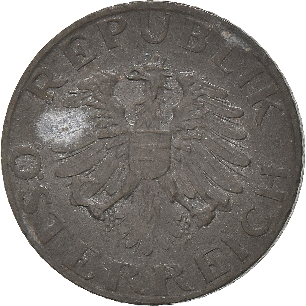 Austria, 5 Groschen, 1972, Zinc, , KM:2875