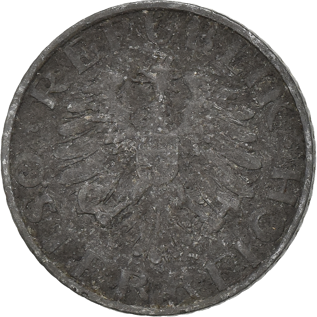 Austria, 5 Groschen, 1957, Zinc, , KM:2875