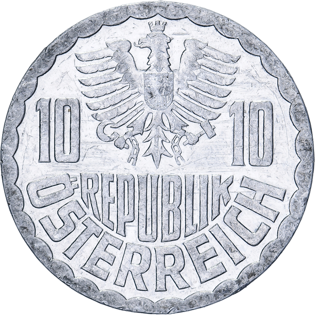 Austria, 10 Groschen, 1987, Vienna, Aluminum, , KM:2878