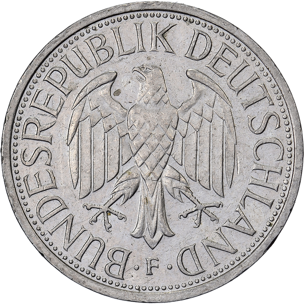 Federal Republic of Germany, Mark, 1982, Stuttgart, Copper-nickel, 