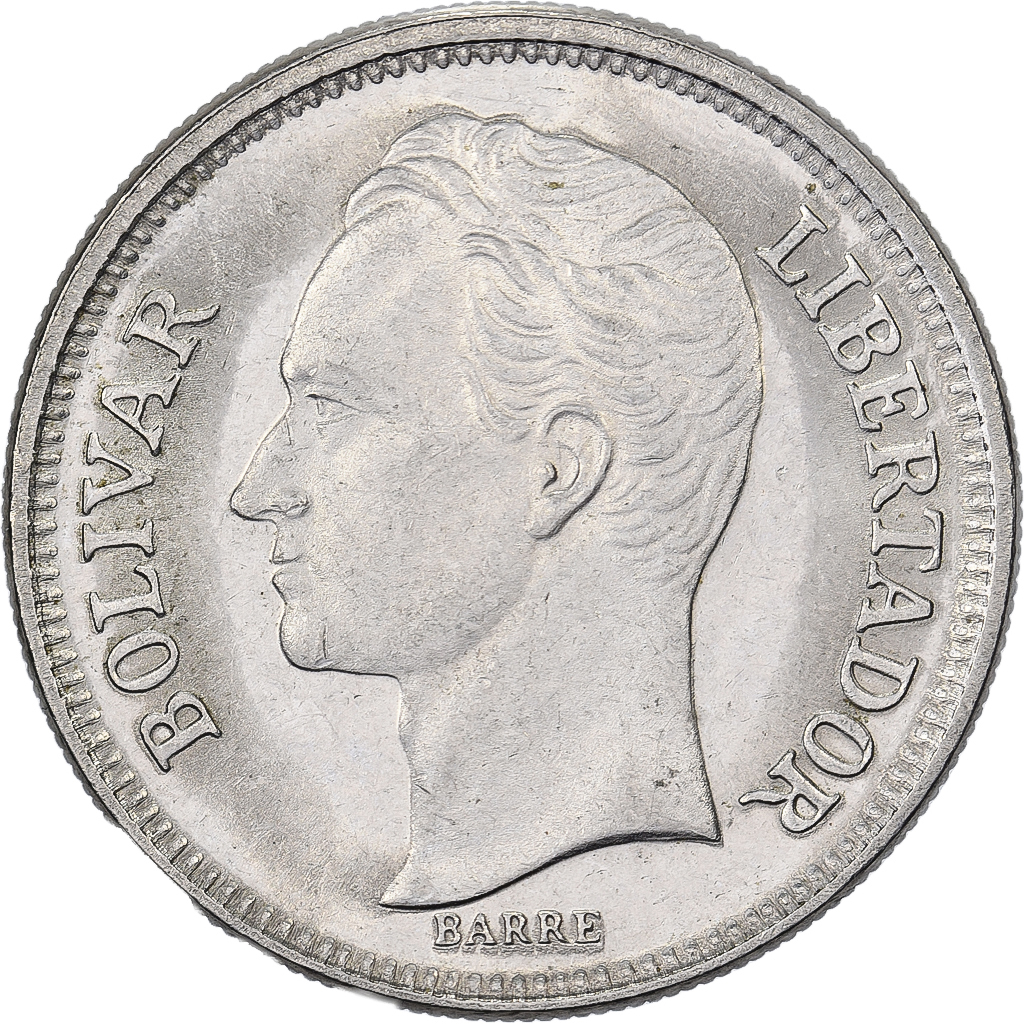 Venezuela, Bolivar, 1989, Nickel Clad Steel, , KM:52a.2