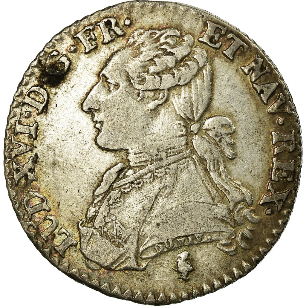 Coin, France, Louis XVI, 1/10 Écu, 12 Sols, 1/10 ECU, 1778, Paris, AU