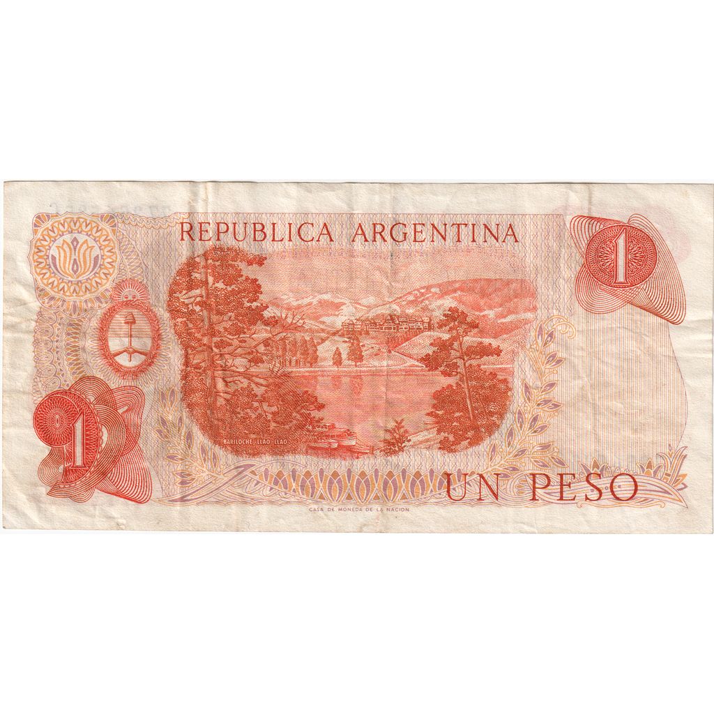 Argentina, 1 Peso, VF